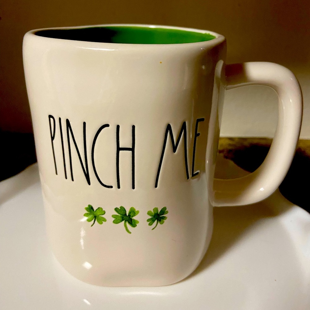 Rae Dunn Ceramic Mug “Pinch Me”